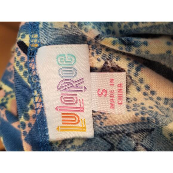 Nwot LULAROE JULIA DRESS Casual AZTEC Women's SIZE SMALL - Picture 4 of 8